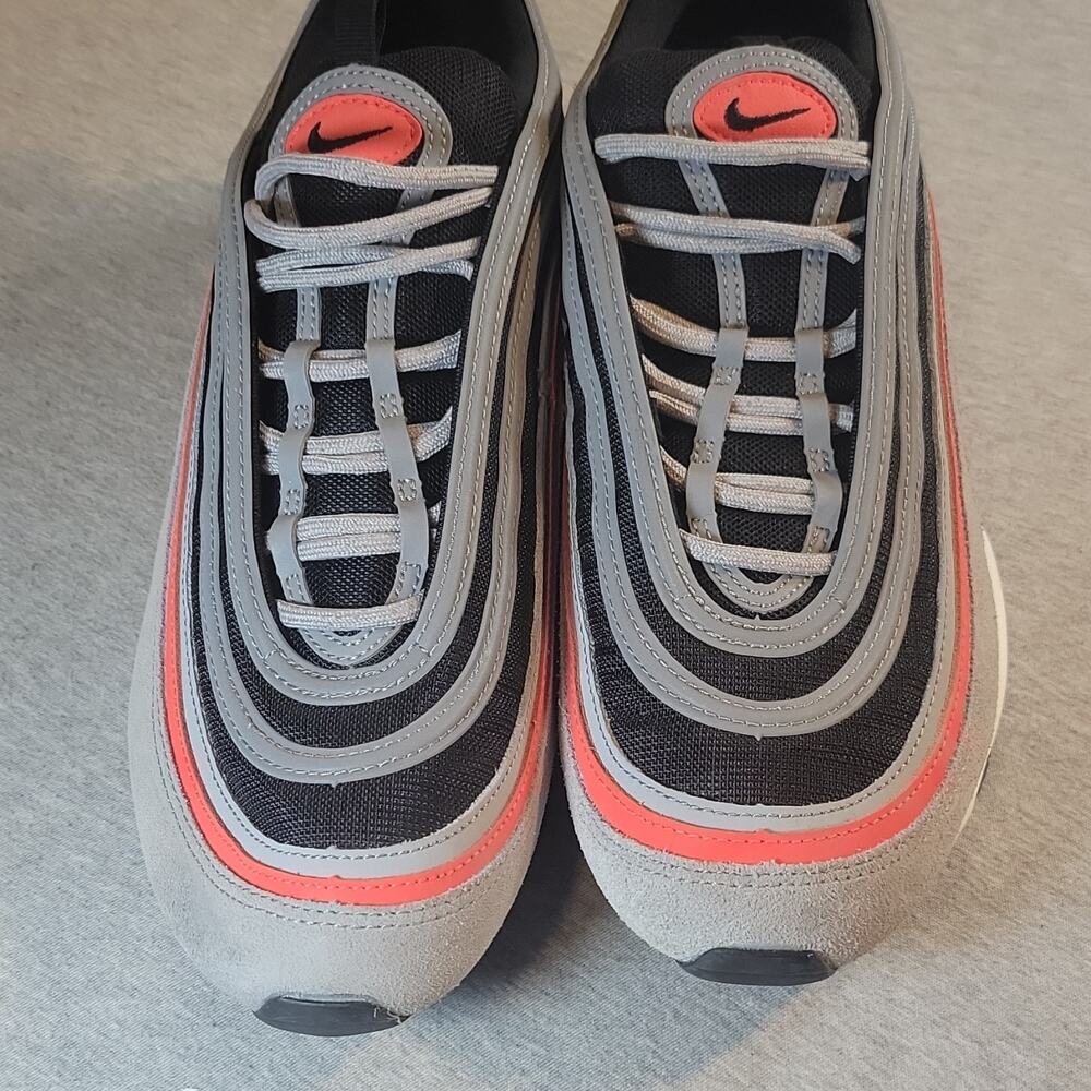 Nike Air Max 97 Men’s Low Top Lace Up Mesh Sneakers Wolf Grey DB4611-002
